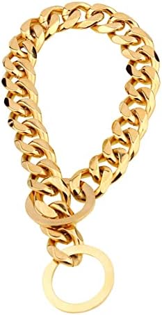 Slakkeisov od nehrđajućeg čelika Zlatni kućni ljubimac Veliki pasički lanac za kućne ljubimce zlato jedna