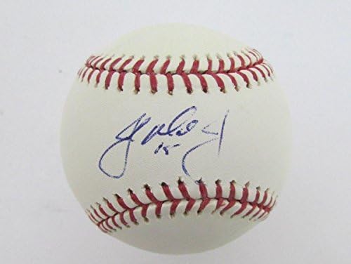 John Mayberry Jr Philadelphia Phillies potpisan / autogramirani bejzbol 128215 - autogramirani bejzbol