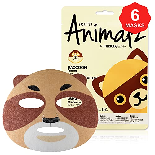 masque BAR Pretty Animalz Racoon maska za lice-korejski tretman za njegu kože-protuupalno, umiruje suhu