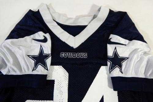 2018 Dallas Cowboys Chidobe Awuzie # 24 Igra Izdana dres Pljedenje mornarice 46 626 - Neintred NFL igra rabljeni dresovi