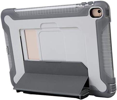 Targus Sevecport Robusni Apple iPad, iPad Pro i iPad Air 2 kućište s rukama BESPLATNO, DROPIRNA ZAŠTITA VOJNE KRADE, Držač za sigurnu zaštitu, držač Stylusa, bijela / siva