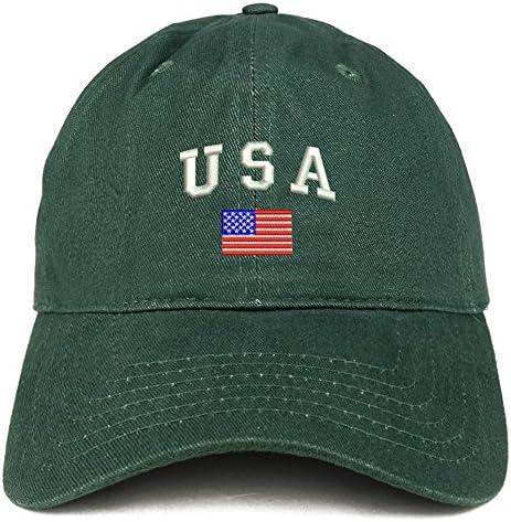 Trendy Odjeća za odjeću Američka zastava i SAD vezeni kacita patriotske kape
