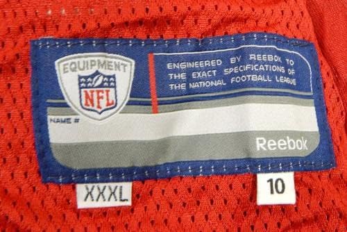 2010 San Francisco 49ers Blank Igra izdana Crveni dres Reebok XXXL DP24148 - Neintred NFL igra Rabljeni dresovi