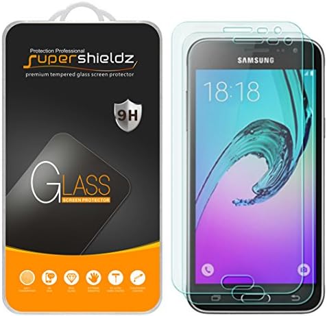 Supershieldz dizajniran za Samsung Galaxy J3 Sky 4G LTE i Galaxy Sky kaljeno staklo za zaštitu ekrana, protiv ogrebotina, bez mjehurića