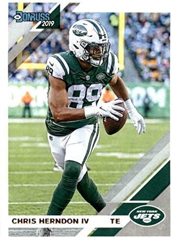 Chris Herndon IV 2019 Donruss Football 48 kartica New York Jets 192 - Neincign Fudbalske karte