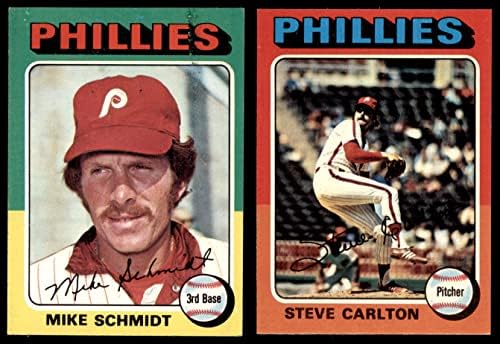 1975 TOPPS Philadelphia Phillies Team set Philadelphia Phillies Ex + Phillies