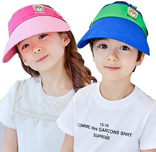 Dječaci Djevojke sunce vizir šešir prozračan široki podložni sportski šešir UV zaštita podesiva kapu za