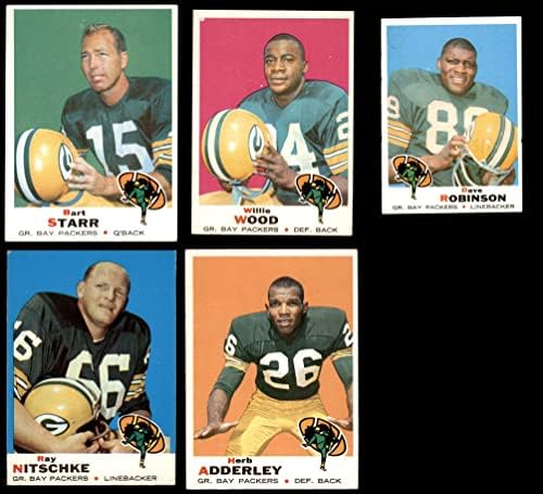 1969. TOPPS Green Bay Packers Team set Green Bay Packers VG / Ex Packers