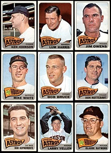 1965. TOPPS HOUSTON ASTROS Team set Houston Astros NM Astros
