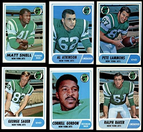 1968 TOPPS New York Jets Team set New York Jets ex + mlaznice