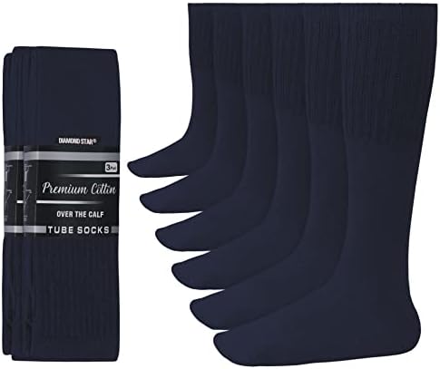 Dijamantna zvijezda muške čarape za atletske cijevi koje rade sportove preko teleta Calf punog jašuta premium