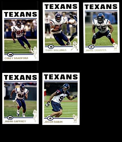 TOPPS 2004 HOUSTON Texans Team set Houston Texans NM / MT Texans