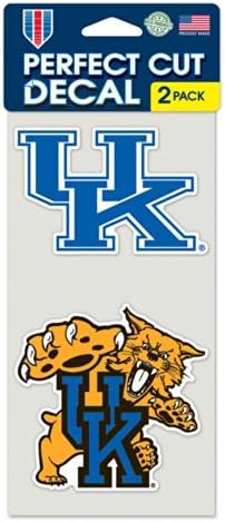 WinCraft NCAA Univerzitet u Kentucky Savršeni izrezan naljepnica, 4 x 4