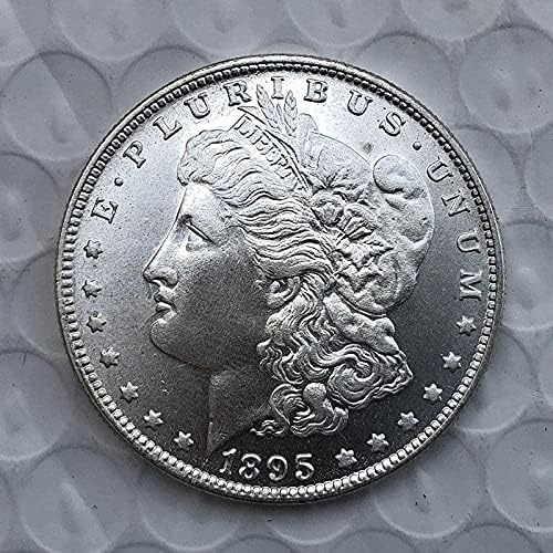 Američki originalni 1895. replika Komemorativni novčić Srebrni oblaganje Kombinezonske kolekcije kovanica