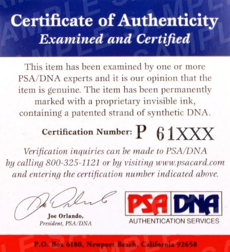 Eddie Alvarez potpisao Bruce Buffer UFC 188 Borba koja se koristi najavljuju kartu PSA / DNK COA - autogramirani