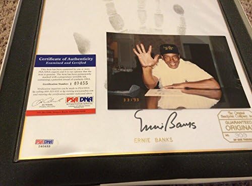Preminuli Club HOF i 500 HR-a Potpisan ručni print ~ PSA - MLB autogramirani ostali predmeti