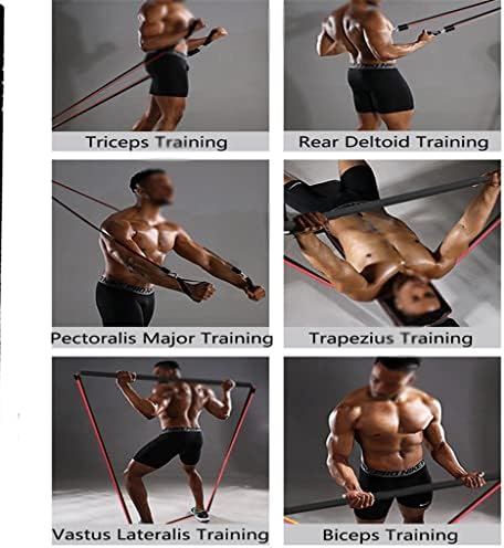 WYFDP trake za otpor na vježbanje Yoga elastični pojas nadogradnja trening bar Set Oprema za fitnes Pilates
