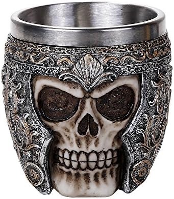 Pacifički poklon softver Srednjovjekovni viking Warrior Helmet Skull Cup Gothic Mug 8oz plovilo za piće
