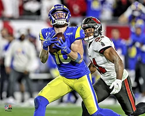 Cooper Kupp Los Angeles Rams Neinthted 2021 NFC divizijska doigravanja Predana fotografija - NFL nepotpisana