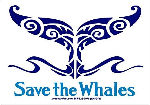 Projekt resursa mira Spremite kitove - magnetni naljepnica / naljepnica magneta