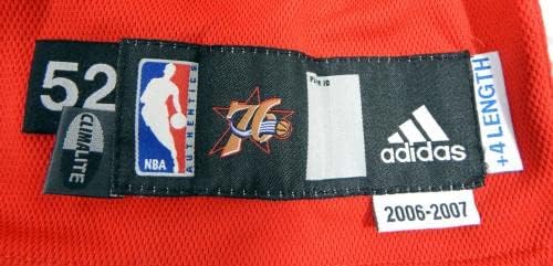 2006-07 Philadelphia 76ers Joe Smith 8 Igra Izdana Crveni dres 52 894 - NBA igra koja se koristi