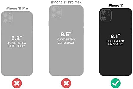 Otporan na životno vrijeme vodootporna futrola za iPhone 11 ne-maloprodajna ambalaža - crna