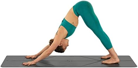 Liforme Original Yoga Mat – Free Yoga torba uključena-patentirani sistem poravnanja, zahvat nalik ratniku,