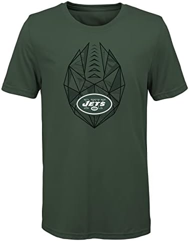 Outerstuff NFL Boys mladi New York Jets Fudbal ikona kratki rukav T-Shirt