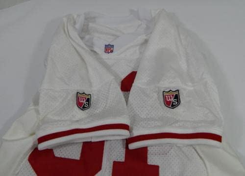1995 San Francisco 49ers Alfred Williams 91 Igra izdana Bijeli dres 50 DP34378 - Neintred NFL igra rabljeni