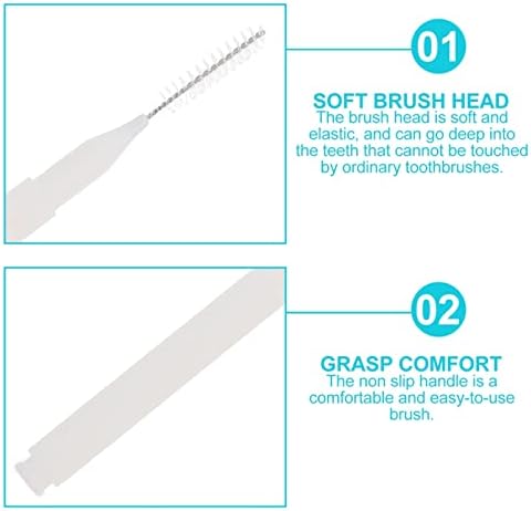 DoItool Interdental četka četkica za zube zuba: FLOSSING glava oralna zubna higijena četkica za čišćenje
