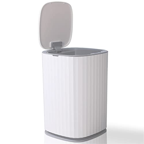 Lody Trash limenka, smeće može kuhinje kupatilo toalet kantu za smeće bijela vodootporna kantu za smeće