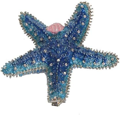 MjexDom plavi i ružičasti morska kutija nakita ručna kutija ručna ukrasna kutija sa šarkim držačem minđuša