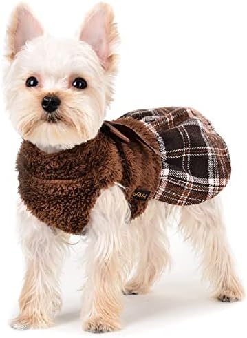 Dreše za pse za djevojčicu malih psa Zimskog štenad džemper haljina hladno vrijeme kućna kaput odjeća odjeća