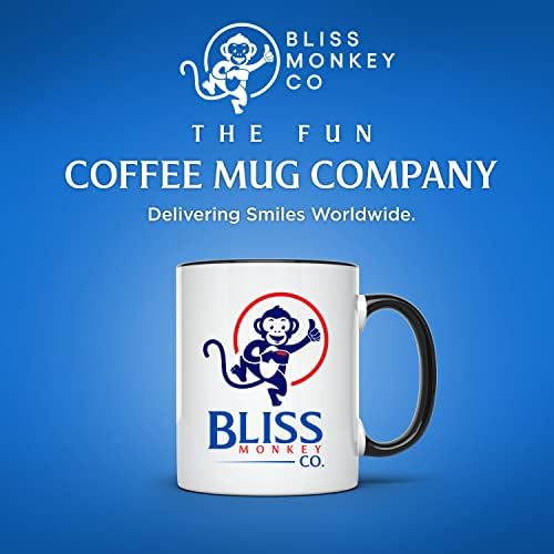 Bliss Monkey Co. Trebalo mi je 50 godina da pogledam ovo dobro - smiješno rođendan šalica za kafu - 50.