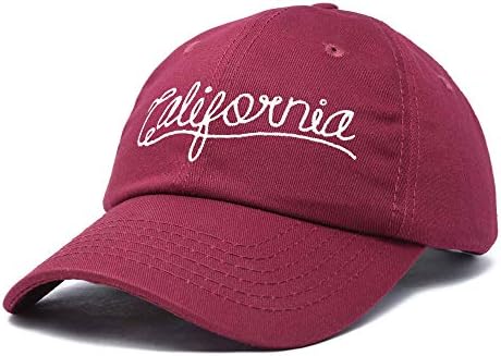Dalix California bejzbol kapa dad šešir muški šeširi ženske kape crni plavi kaki crveni