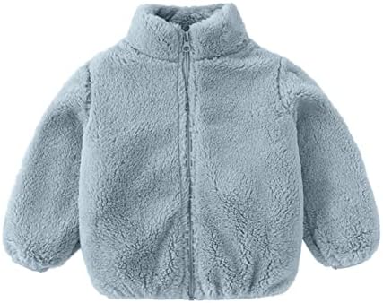 Unisex bebi džemper Sako mekani udobni topli flis obloženi patentnim zatvaračem Vešne jakne za 1-6T dečake