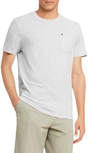 Tommy Hilfiger Muška esencijalna pamučna džepna majica sa kratkim rukavima