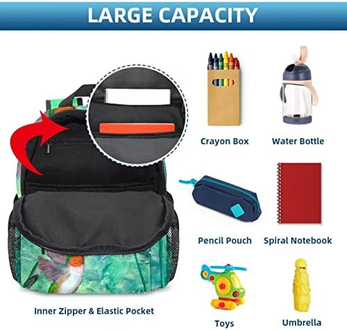 VBFOFBV ruksak za žene Daypack backpad bagera za laptop Travel Casual Torba, pastožljiva opružna cvijeća
