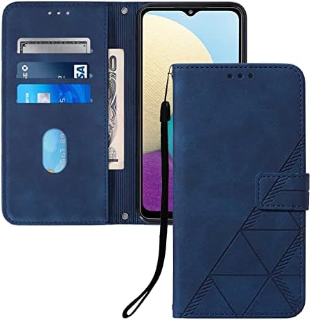 Imeikonst slučaj za Samsung A34 5G, Premium PU kožna torbica za novčanik Flip Folio futrola ugrađena u držač