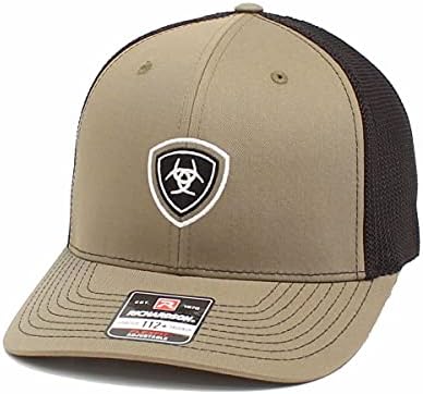 ARIAT muški Richardson R112 vezeni štit Logo šešir, maslina