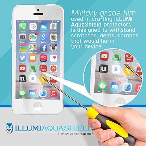 ILLUMI AquaShield zaštitnik ekrana kompatibilan sa BlackBerry Passport no-Bubble prozirnim fleksibilnim
