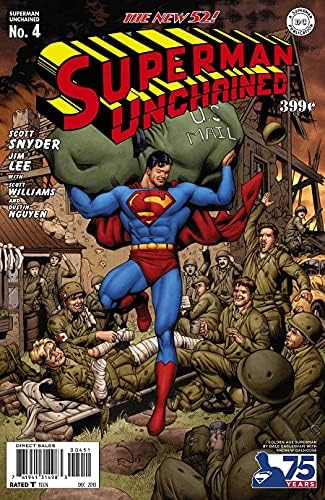 Superman Unchained 4D VF / NM ; DC comic book / novo 52-1: 75 varijanta Dale Eaglesham