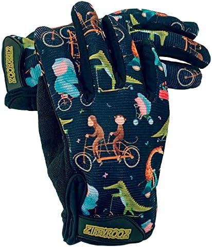 Zippyrooz toddler & little Kids full Long finger Bike Gloves