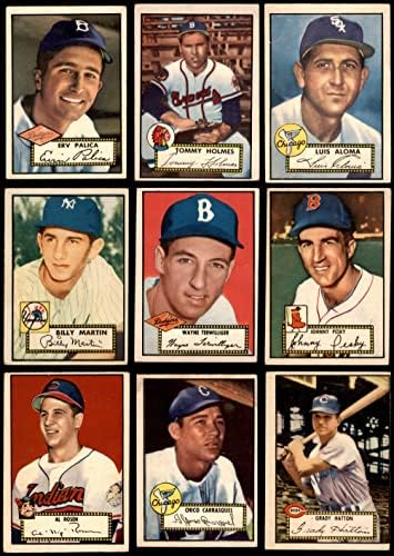 1952. TOPPS Baseball niski broj kompletan set GD +