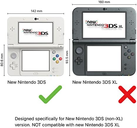 TNP novi 3DS zaštitnik ekrana-Ultra Clear HD LCD zaštitnik ekrana za zaštitu filma za zaštitu kože za novo