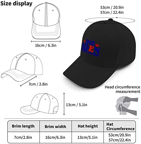 JVAN kape za bejzbol kapa za bejzbol bejzbol kapa za dječaka, republikanske kape Fine Biden, ali ovo je
