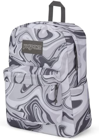 JanSport Superbreak Plus ruksak-Radna, putna ili laptop torba za knjige sa džepom za flašu vode - Oyster