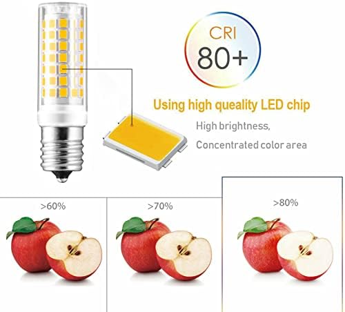 E17 LED sijalica uređaja 7w,580lm dnevna svjetlost topla bijela 3000k,kukuruzne sijalice koje se ne mogu