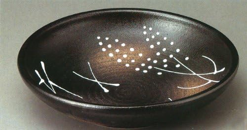 Crno-puhati-mugi 9.6inches veliko-zdjela japanski originalni porculan