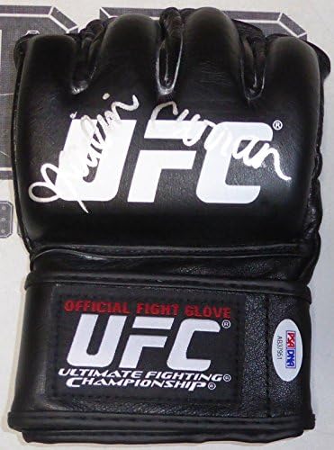 Kailin Curran potpisana UFC zvanična borbena rukavica PSA / DNK COA Noć 57 80 UFC rukavice sa autogramom